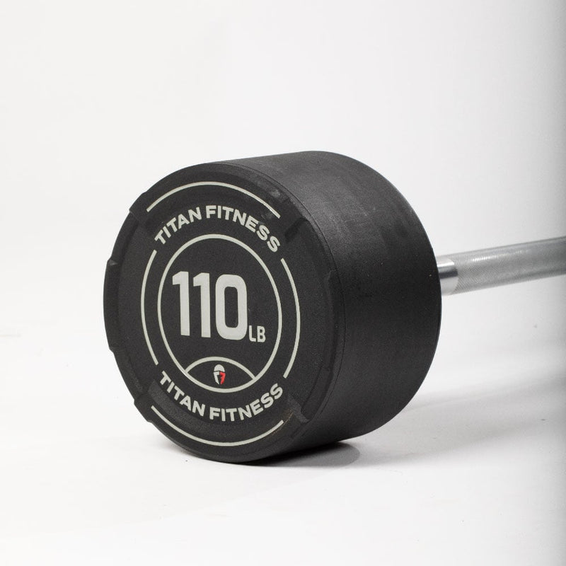 110 LB Straight Fixed Urethane Barbell