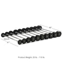 Straight Fixed Urethane Barbells