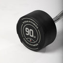 Scratch and Dent, 90 LB EZ Curl Fixed Urethane Barbell