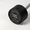 Scratch and Dent, 110 LB EZ Curl Fixed Urethane Barbell