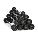 Scratch and Dent, 20 LB - 110 LB EZ Curl Fixed Urethane Barbells