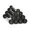 EZ Curl Fixed Rubber Barbells