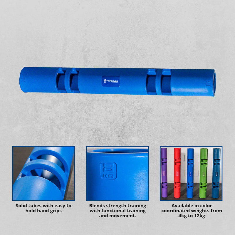 Scratch and Dent, 8kg Multi-Functional Training Tube