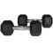 15 LB Rubber Hex Dumbbells