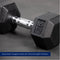 Scratch and Dent - 25 LB Rubber Hex Dumbbells - FINAL SALE