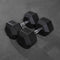 Scratch and Dent, 55 LB - 100 LB Pairs Rubber Hex Dumbbells