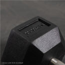 30 LB Straight Stainless Steel Hex Dumbbells