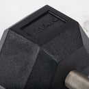 Scratch and Dent, 60 LB Straight Stainless Steel Hex Dumbbell