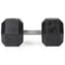 Scratch and Dent - 95 LB Straight Stainless Steel Hex Dumbbell - Single - FINAL SALE