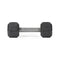 10 LB Straight Stainless Steel Hex Dumbbells