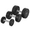 5 LB - 50 LB Set Round Urethane Dumbbells