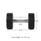 5 LB - 50 LB Set Round Urethane Dumbbells