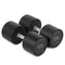 120 LB Pair Round Urethane Dumbbells