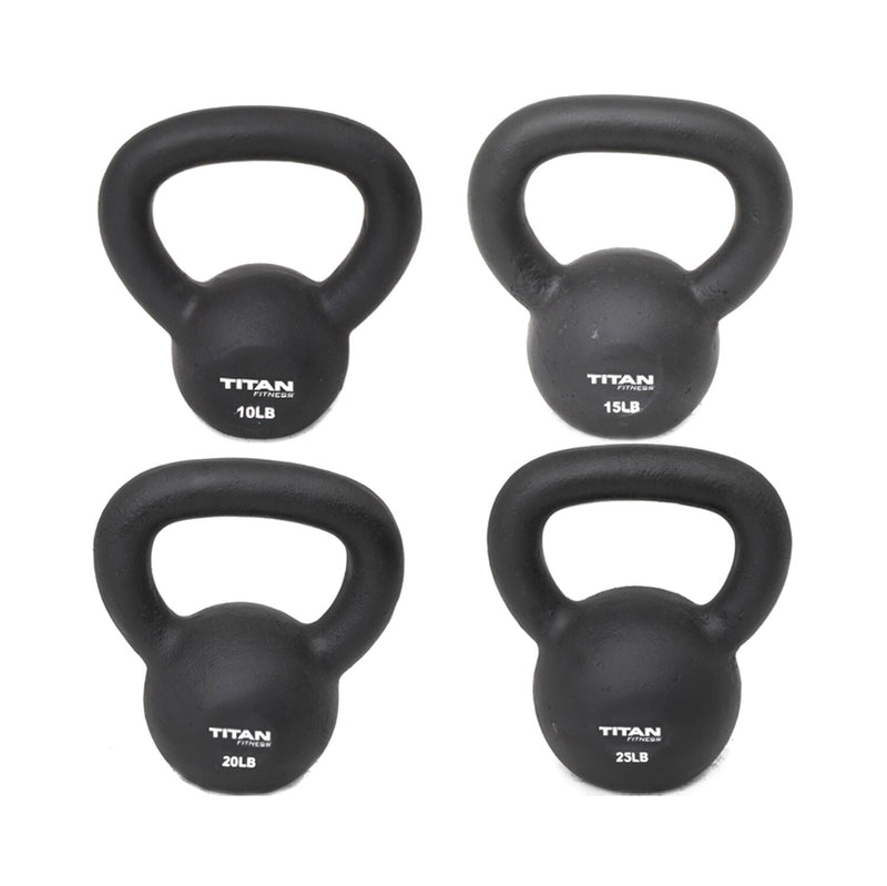 70 LB Set Cast Iron Kettlebells