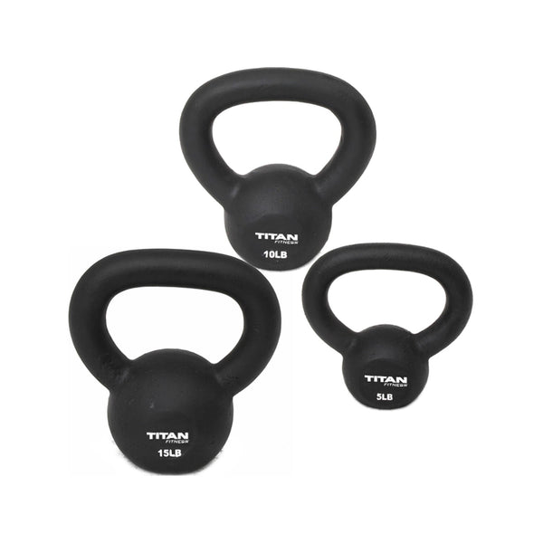 30 LB Set Cast Iron Kettlebells