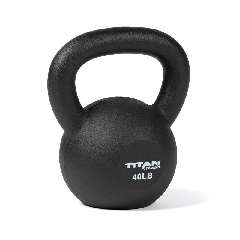 Scratch and Dent - Cast Iron Kettlebell Weight - 40 lbs - FINAL SALE