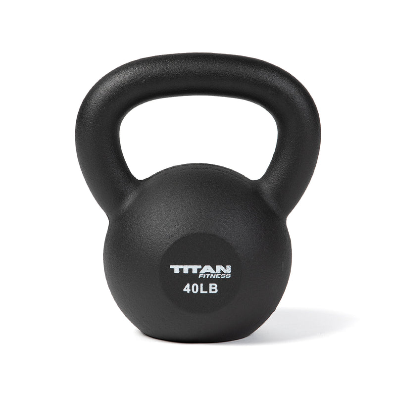 Scratch and Dent - Cast Iron Kettlebell Weight - 40 lbs - FINAL SALE