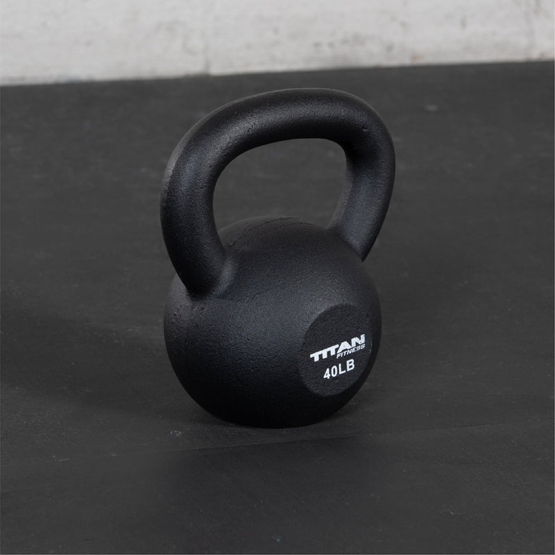 Scratch and Dent - Cast Iron Kettlebell Weight - 40 lbs - FINAL SALE