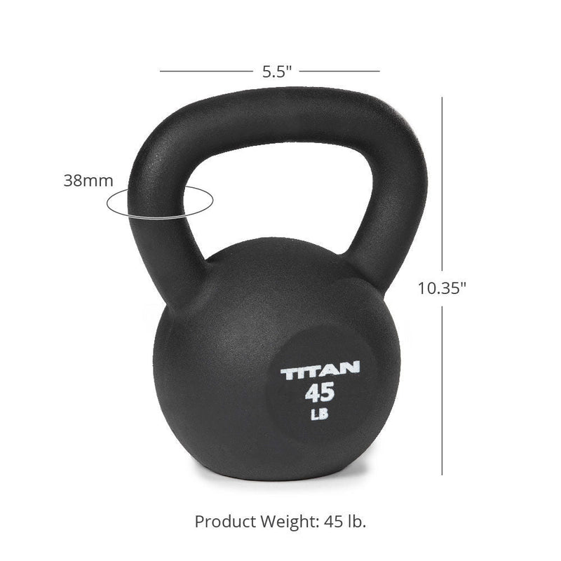 45 LB Cast Iron Kettlebell