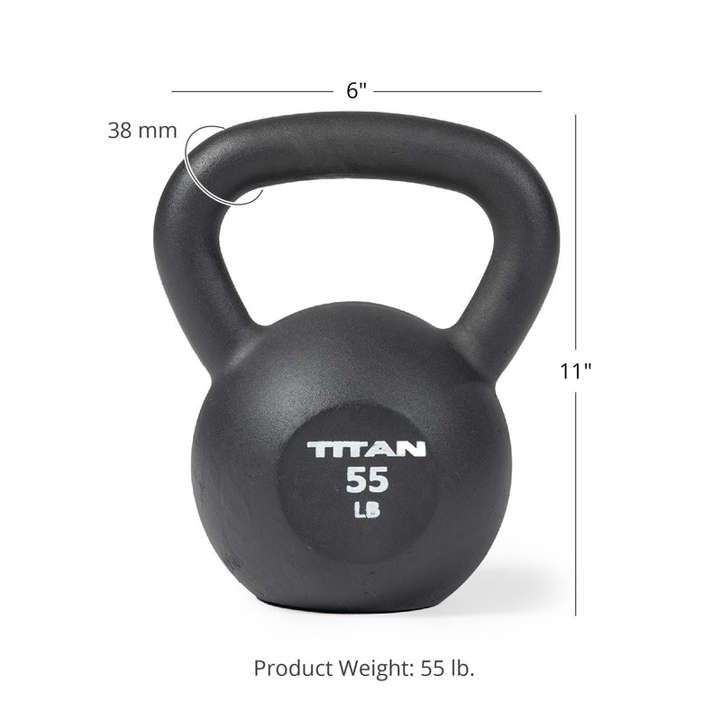 55 LB Cast Iron Kettlebell