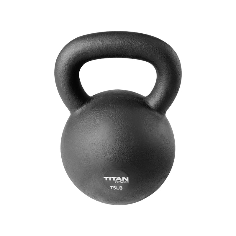 Scratch and Dent - Cast Iron Kettlebell Weight - 75 lb - FINAL SALE