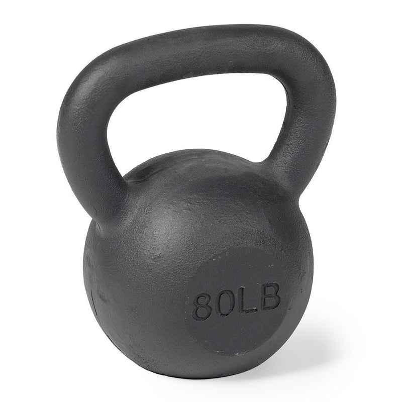 Scratch and Dent - Cast Iron Kettlebell Weight - 80 lb - FINAL SALE