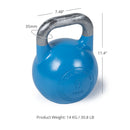 Scratch and Dent - Competition Style Kettlebell - 14 KG - FINAL SALE