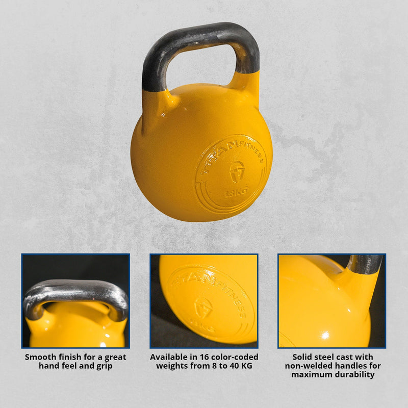 Scratch and Dent - Competition Style Kettlebell - 18 KG - FINAL SALE