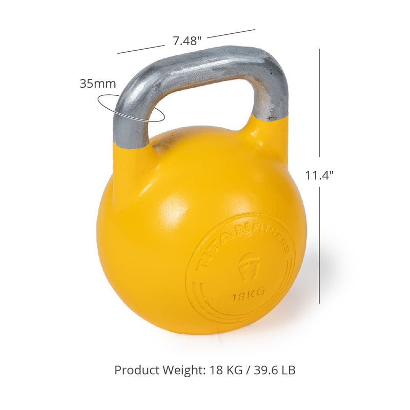 Scratch and Dent - Competition Style Kettlebell - 18 KG - FINAL SALE