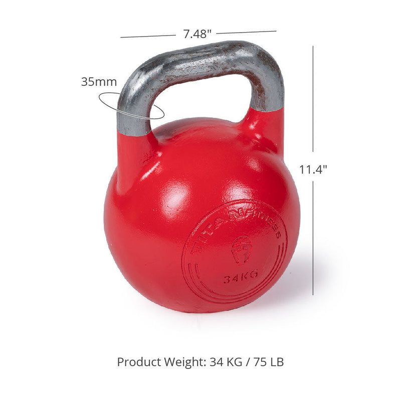 Scratch and Dent - Competition Style Kettlebell - 34 KG - FINAL SALE