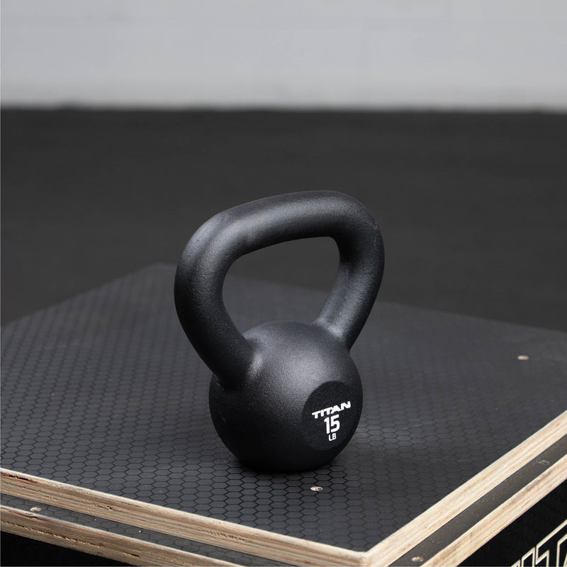 Scratch and Dent - 15 LB Cast Iron Kettlebell - FINAL SALE