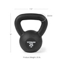 Scratch and Dent - 25 LB Cast Iron Kettlebells - FINAL SALE