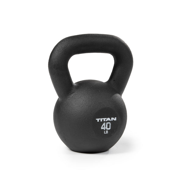 SCRATCH AND DENT - 40 LB Cast Iron Kettlebell - FINAL SALE