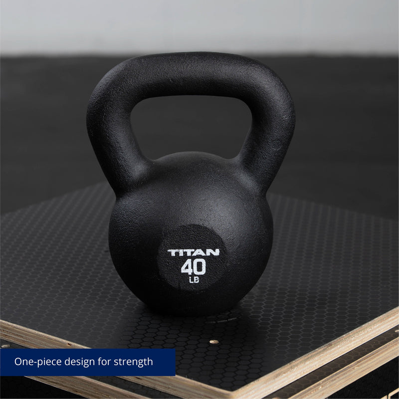 Scratch and Dent - 40 LB Cast Iron Kettlebell - FINAL SALE