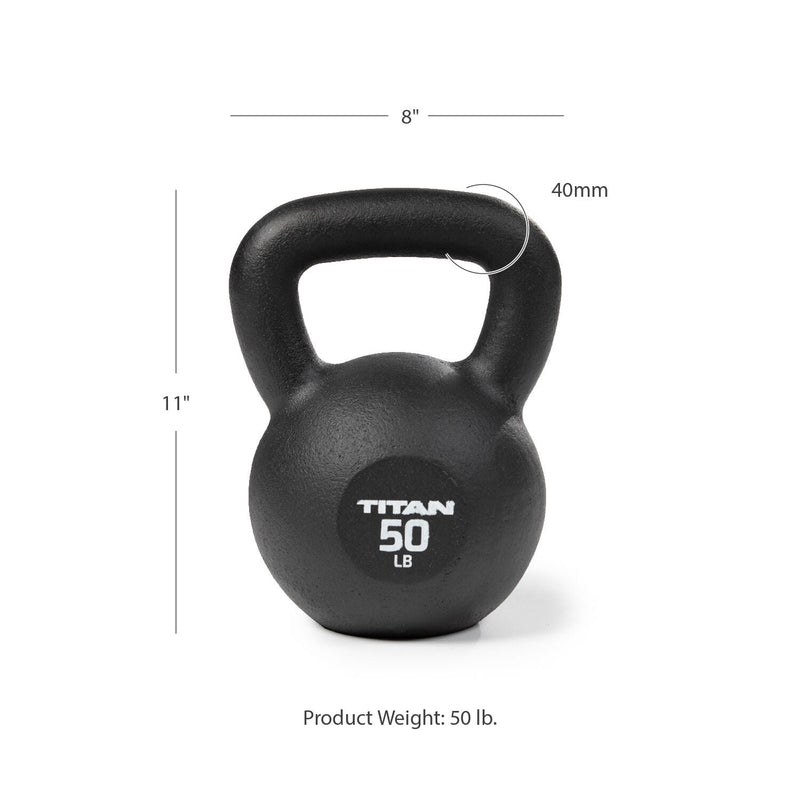 Scratch and Dent - 50 LB Cast Iron Kettlebells - FINAL SALE