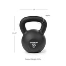 Scratch and Dent - 55 LB Cast Iron Kettlebell - FINAL SALE