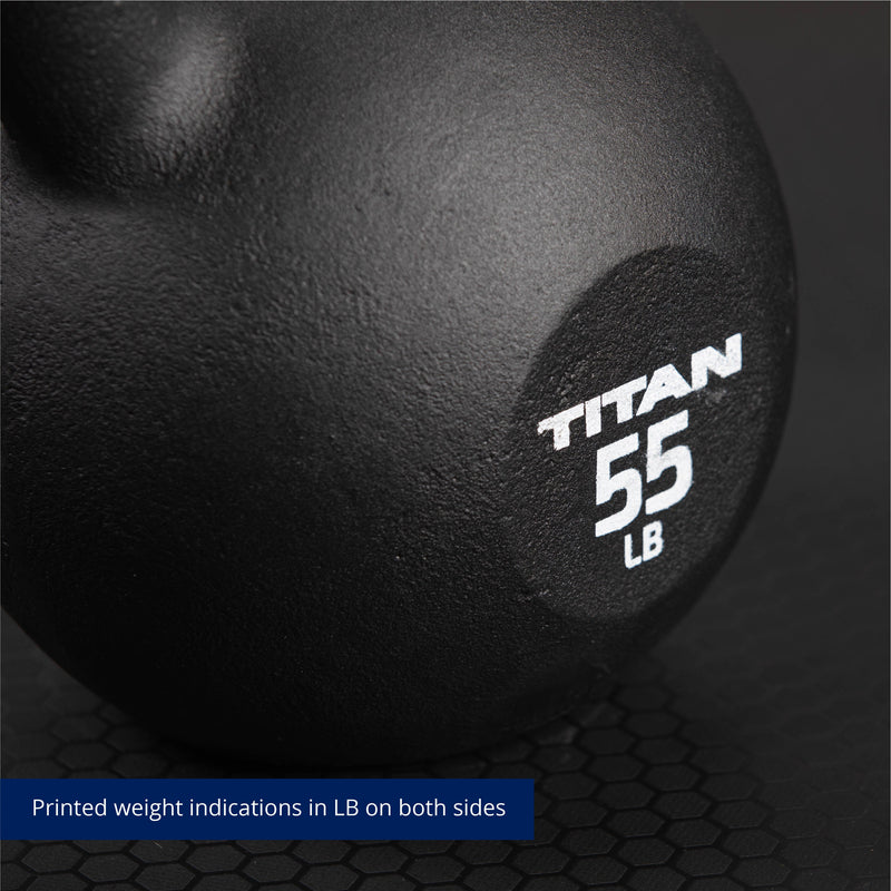 Scratch and Dent - 55 LB Cast Iron Kettlebell - FINAL SALE