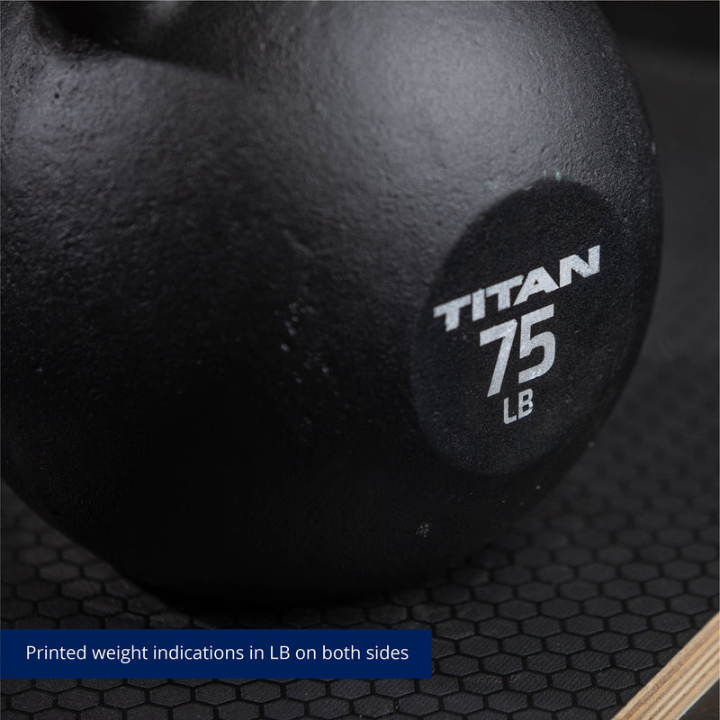 Scratch and Dent - 75 LB Cast Iron Kettlebell - FINAL SALE