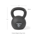 Scratch and Dent - 28 KG Cast Iron Kettlebell - FINAL SALE