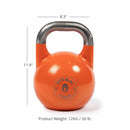 Scratch and Dent, 12 KG Competition Kettlebell