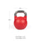 Scratch and Dent - Adjustable Competition Style Kettlebell | 12 KG - 32 KG - FINAL SALE