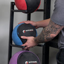 Scratch and Dent - 8lb Rubber Medicine Ball - FINAL SALE