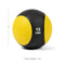 Scratch and Dent - 12lb Rubber Medicine Ball Yellow / Black - FINAL SALE