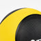 Scratch and Dent - 12lb Rubber Medicine Ball Yellow / Black - FINAL SALE