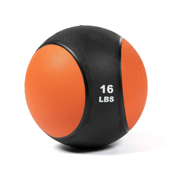 Scratch and Dent - 16 LB Rubber Medicine Ball - FINAL SALE