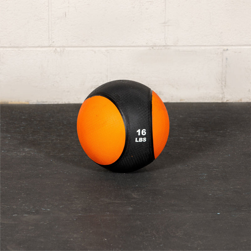 Scratch and Dent - 16 LB Rubber Medicine Ball - FINAL SALE