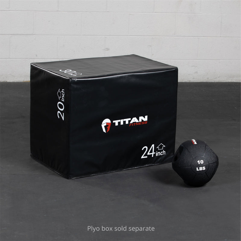 10 LB Dual Grip Medicine Ball