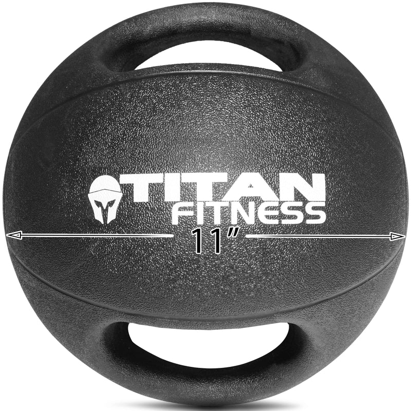 Scratch and Dent, 16lb Dual Grip Medicine Ball