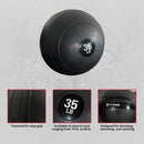 Scratch and Dent - 35 lb. Slam Ball Rubber - FINAL SALE