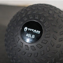 40 LB Rubber Tread Slam Ball